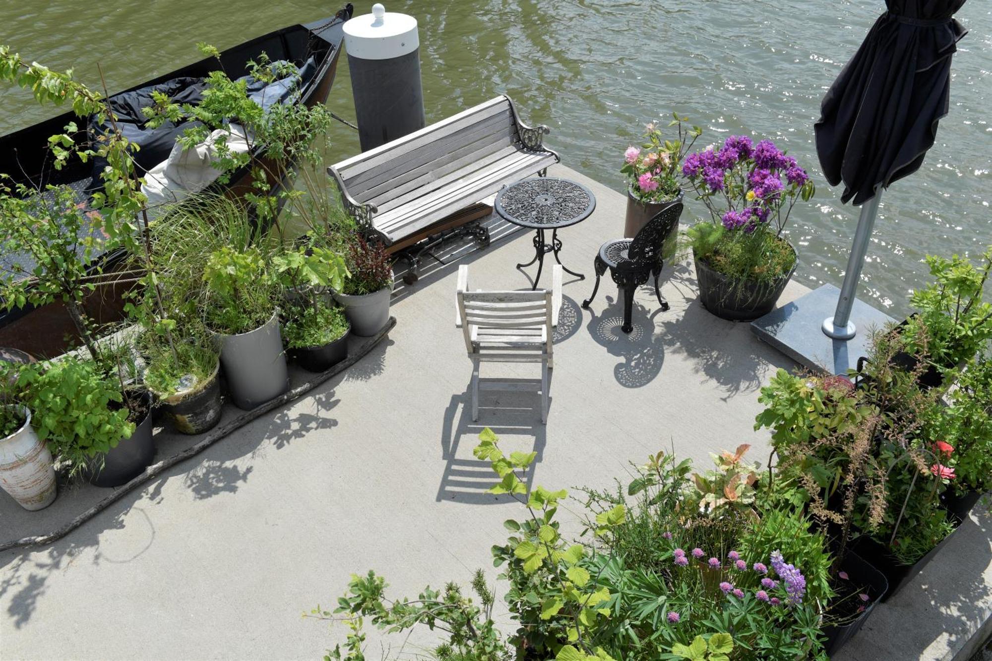 Euphrate Houseboat Amesterdão Exterior foto
